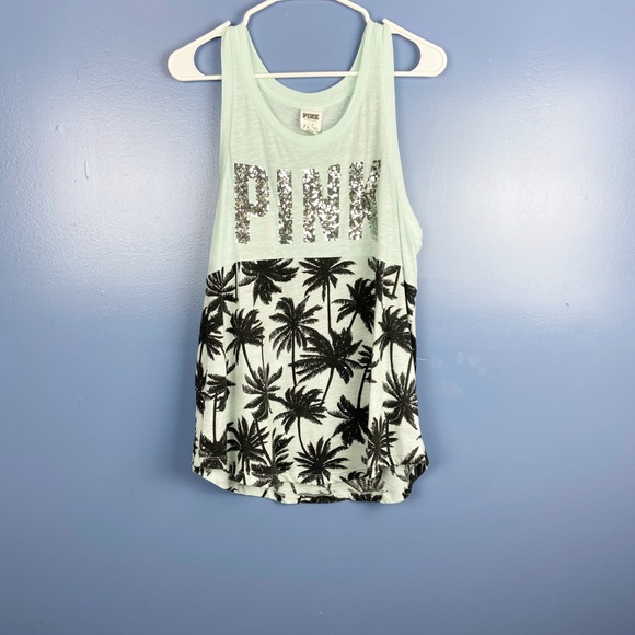 Victoria’s Secret PINK Sequin Bling Tank Top SOLD - Picture 2 of 5